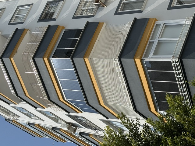 Apartman Dış Cephe Balkon Emniyet Filesi
